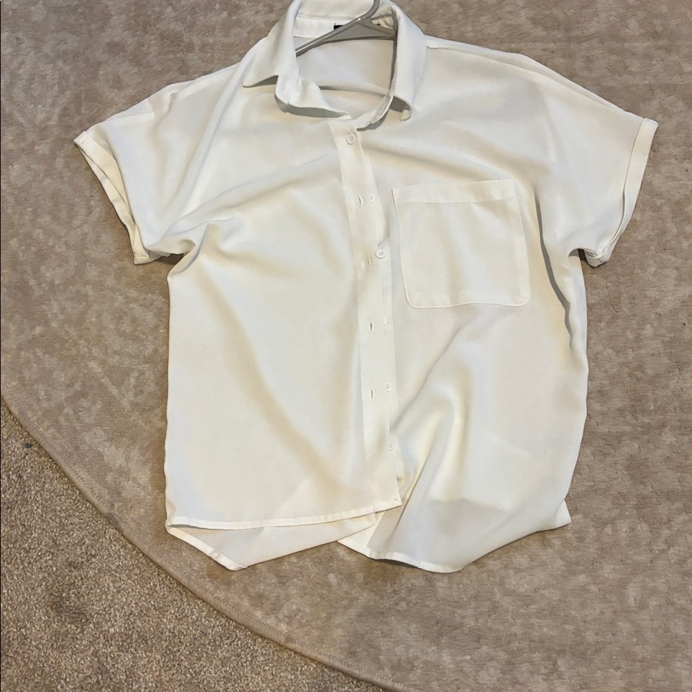 Classic White Short Sleeve Shirt - Picture 2 of 2